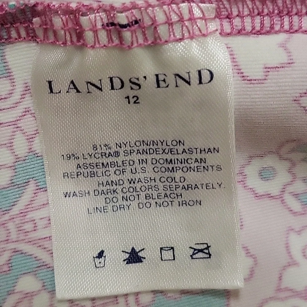 Lands End pretty pink